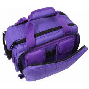 Outdoor Connection Purple Quilted Deluxe Range Bag